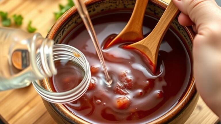 quickly thin barbecue sauce