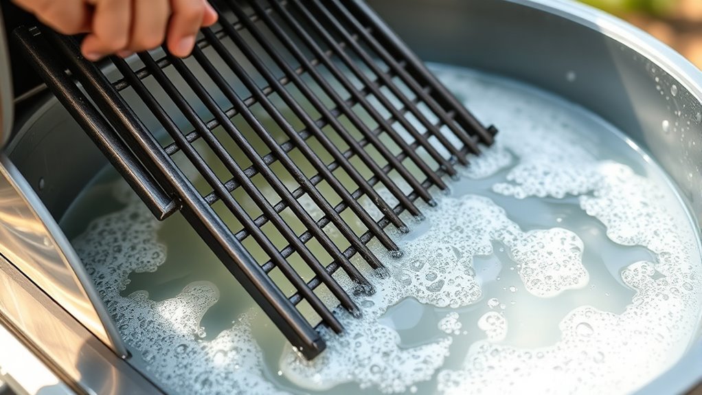 remove soak scrub rinse