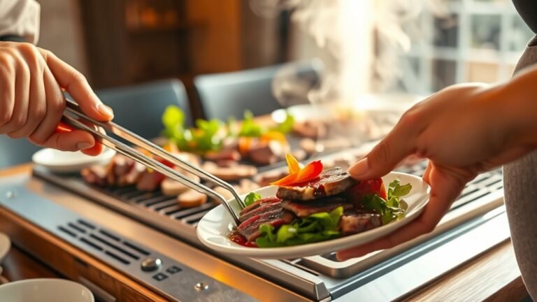 safe korean bbq practices