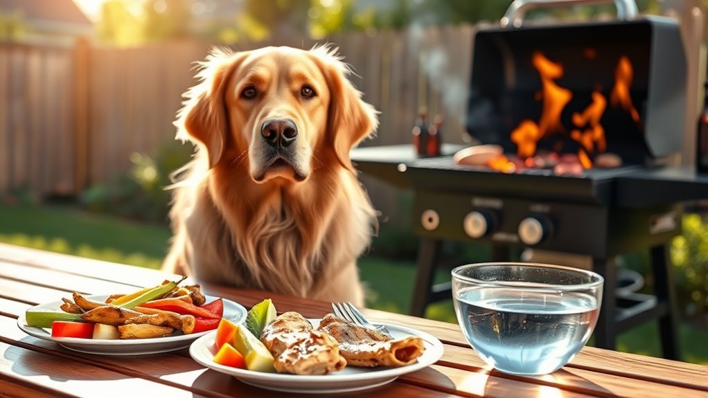 safe unsafe bbq dog foods