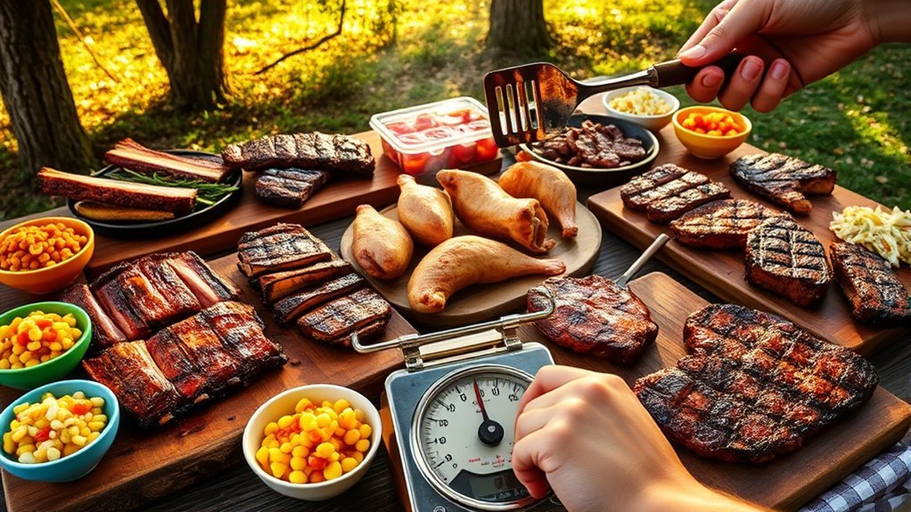 serve ample controlled portions