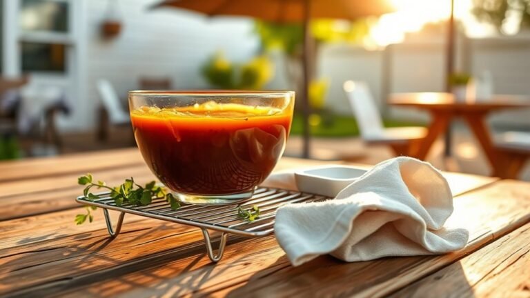 store sauce at proper temperature