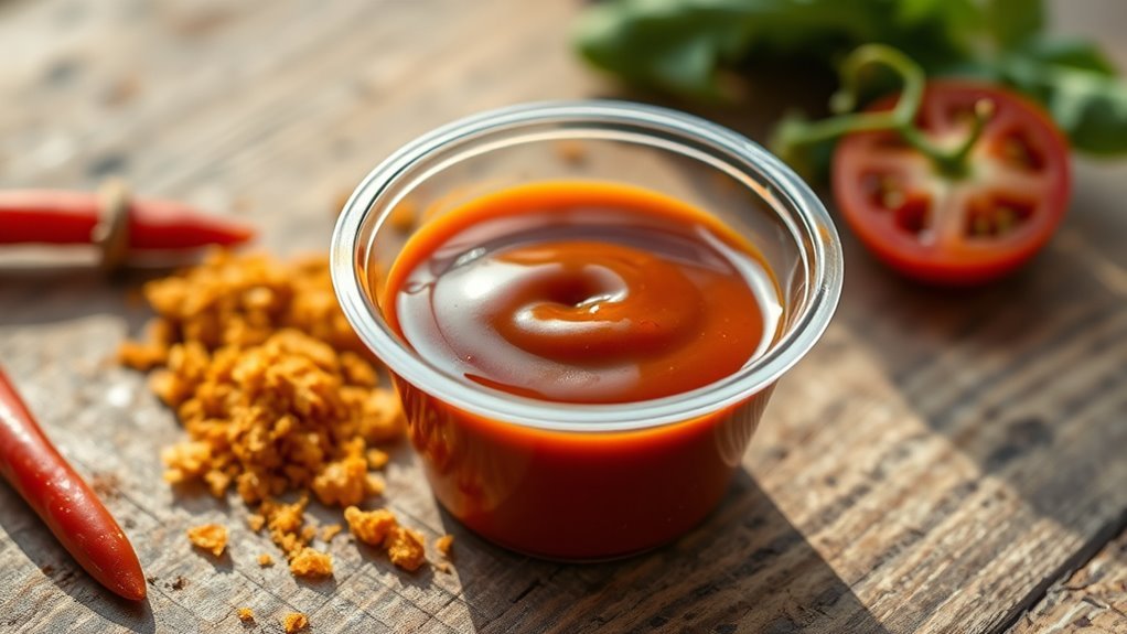 sugar rich low fat condiment