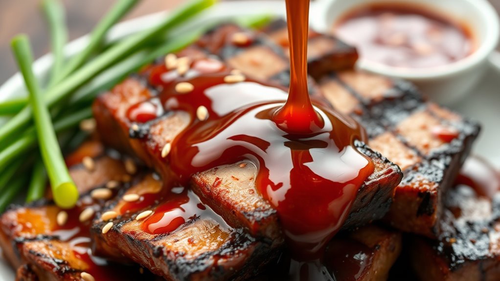 sweet savory soy based