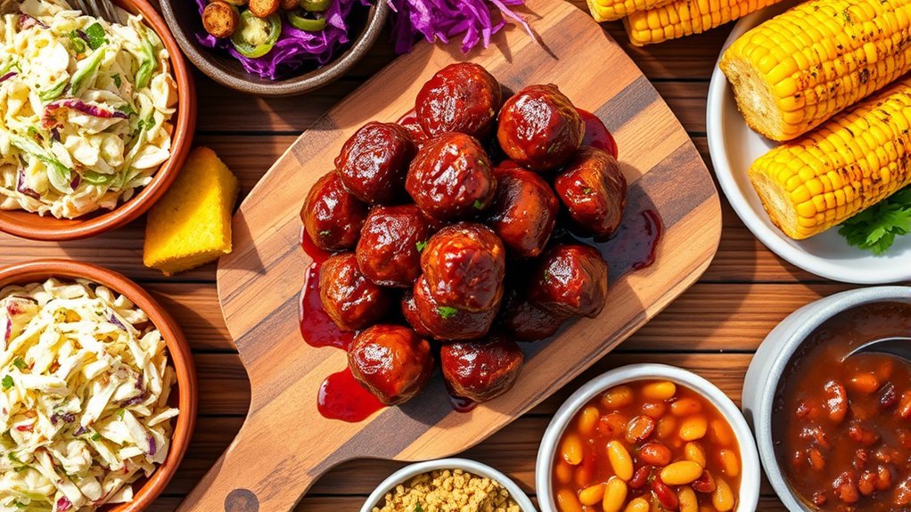 top five bbq meatball sides