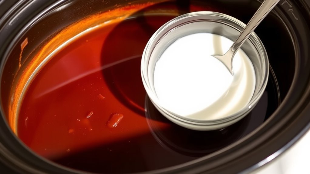use cornstarch slurry quickly