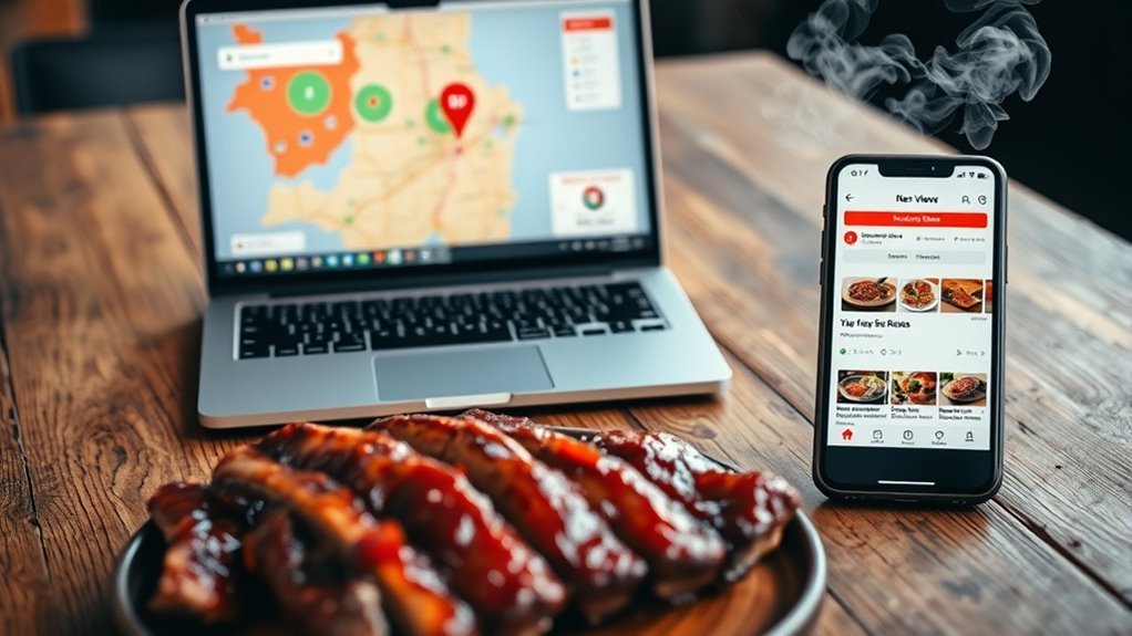 use online maps and reviews