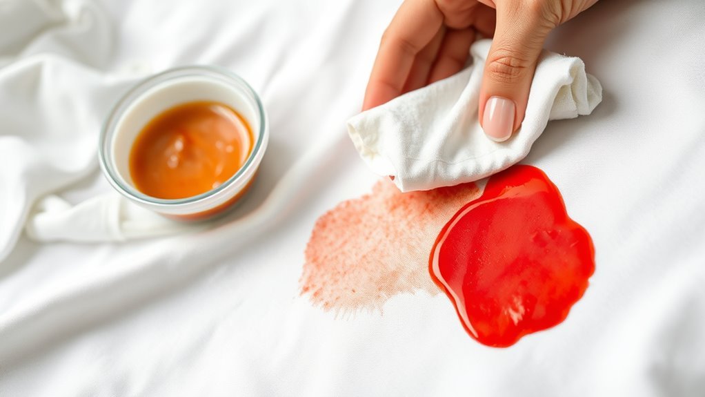 act quickly treat stains