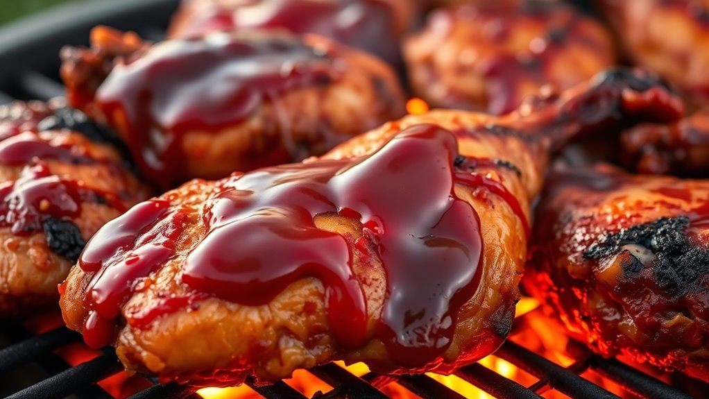 apply sauce after cooking