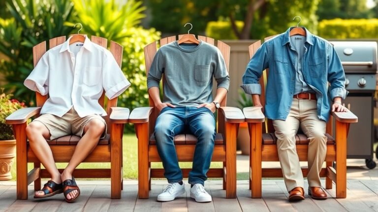 bbq party male outfits