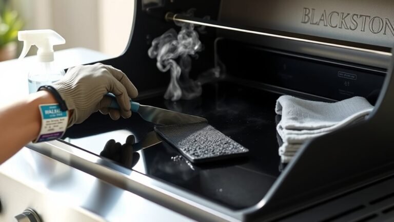 blackstone grill cleaning guide