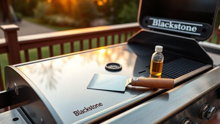 blackstone grill cleaning guide
