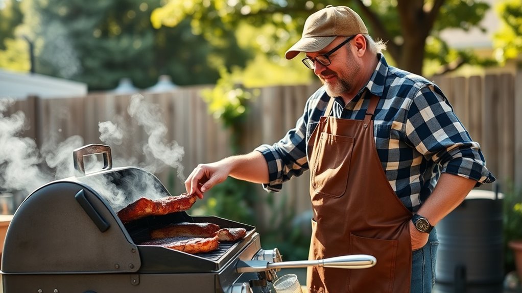 casual practical grilling attire