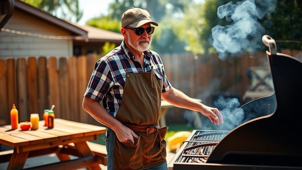 casual rugged barbecue style