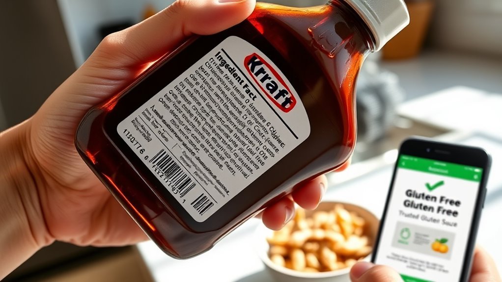 check labels for gluten
