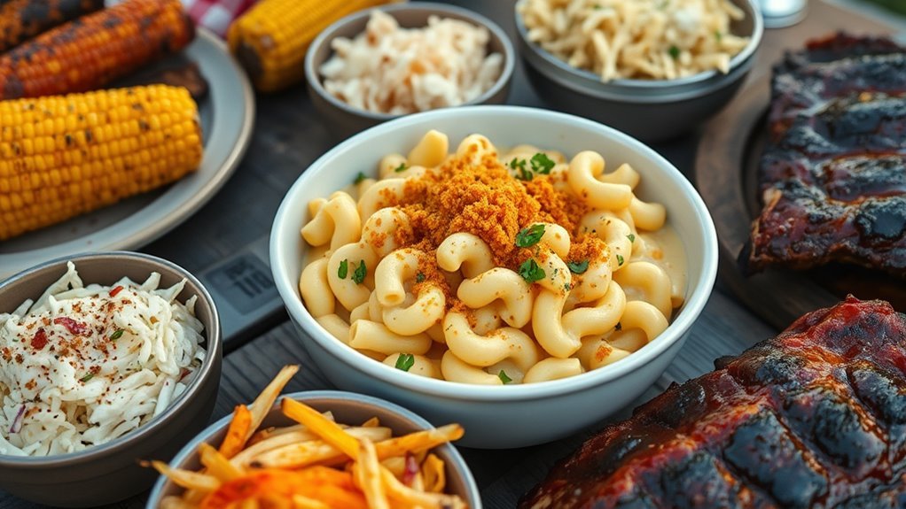 cheesy variations for bbq