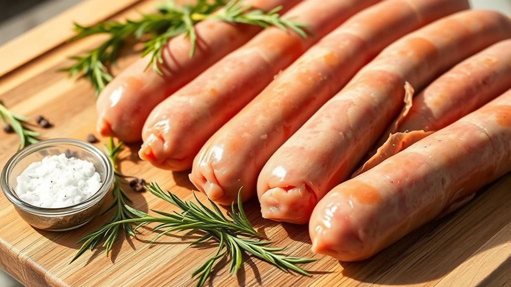choose and prepare sausages