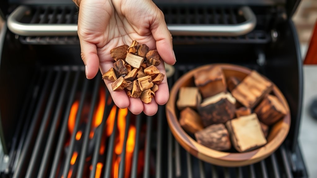 choose appropriate wood for smoking
