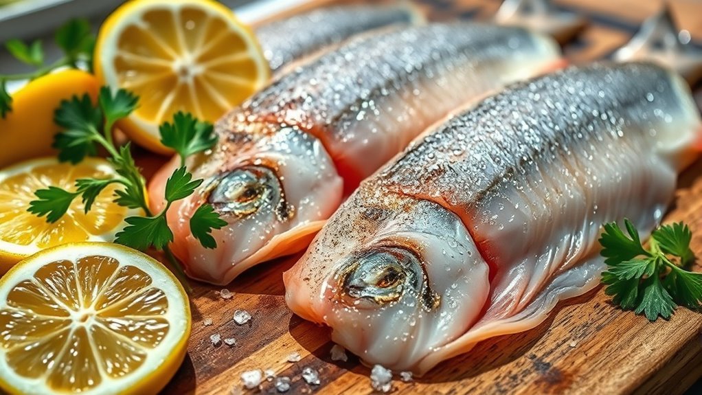 choose fresh firm fillets