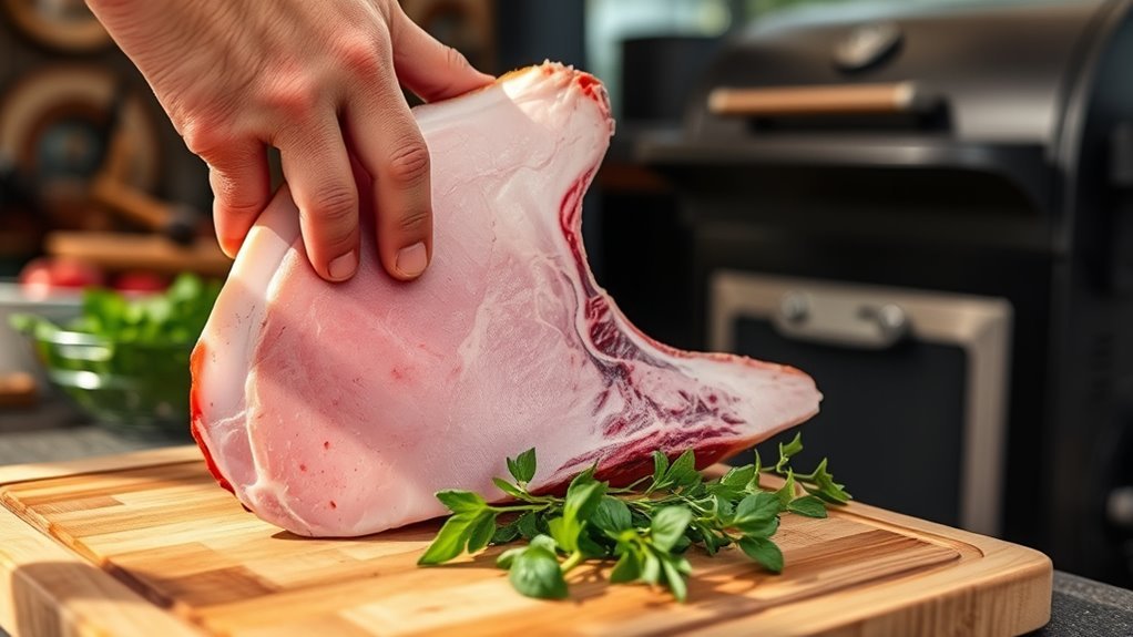 choose pre cooked bone in ham