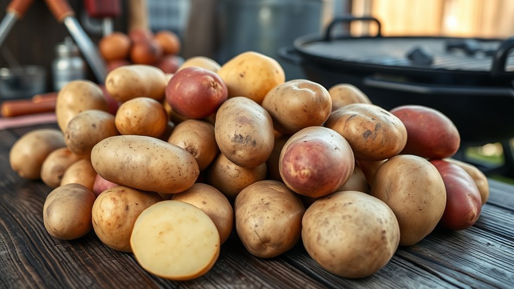 choose russet fluffy sturdy