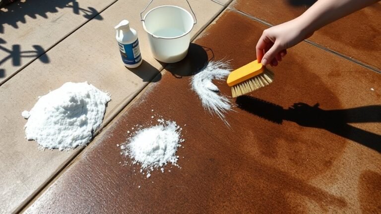 cleaning bbq grease stains