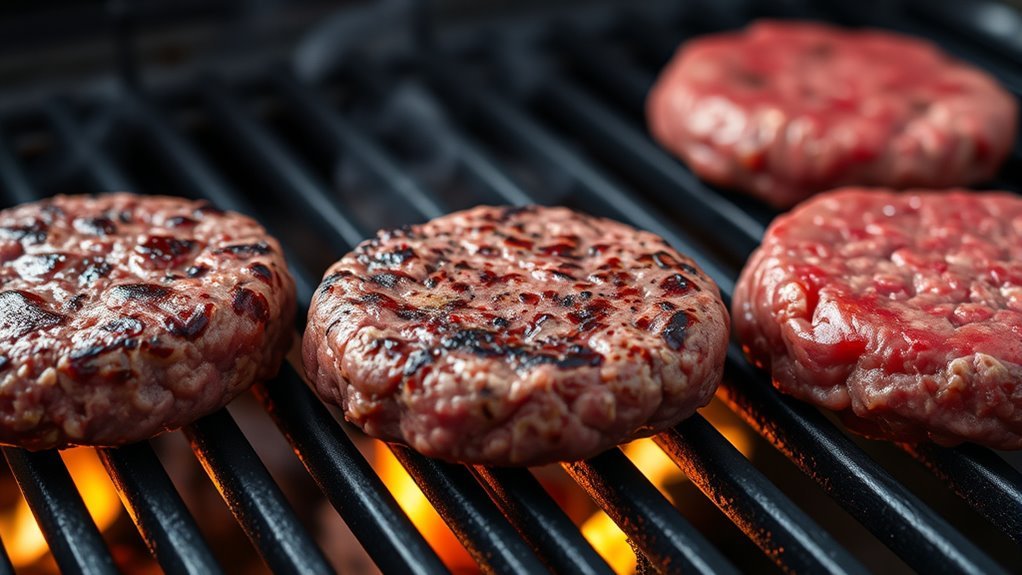 cook burgers to preferred doneness