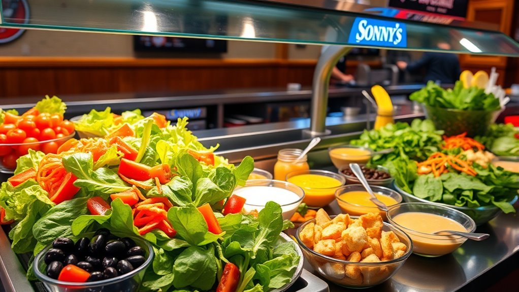 customizable bbq salad bar
