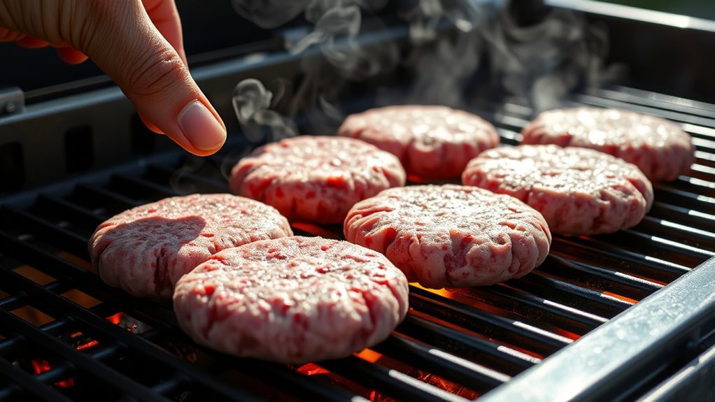 directly cook frozen patties