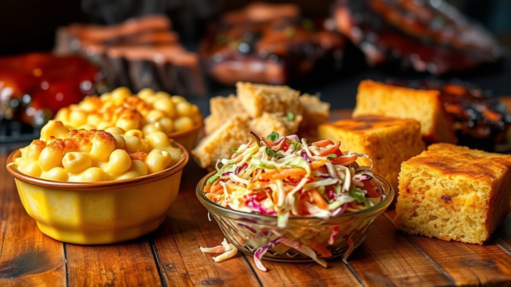 exceptional baked beans and potato salad