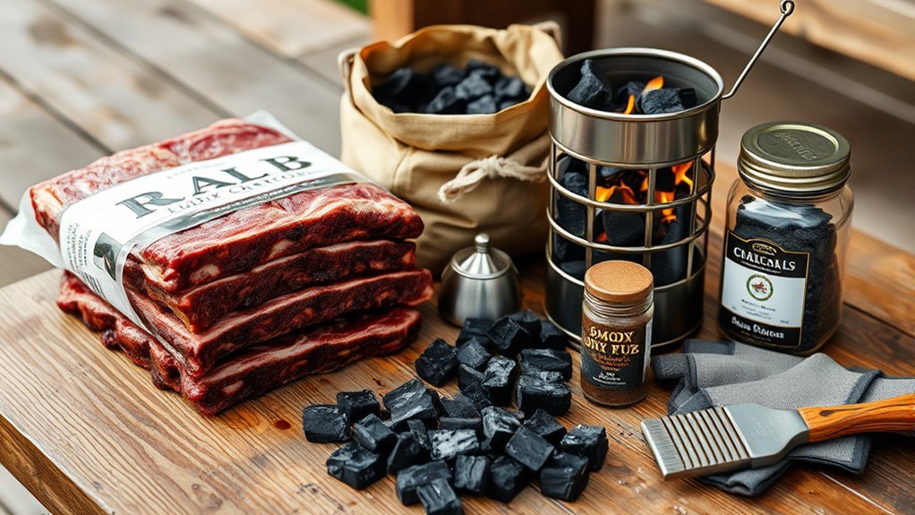 gather equipment and ingredients