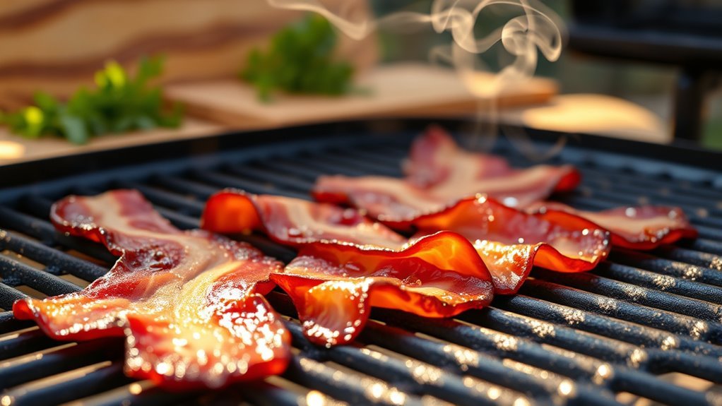 grill bacon in seven