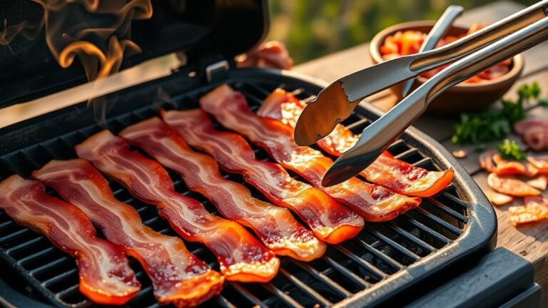 grill bacon in ten
