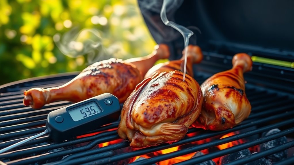 grill chicken at 400 450 f
