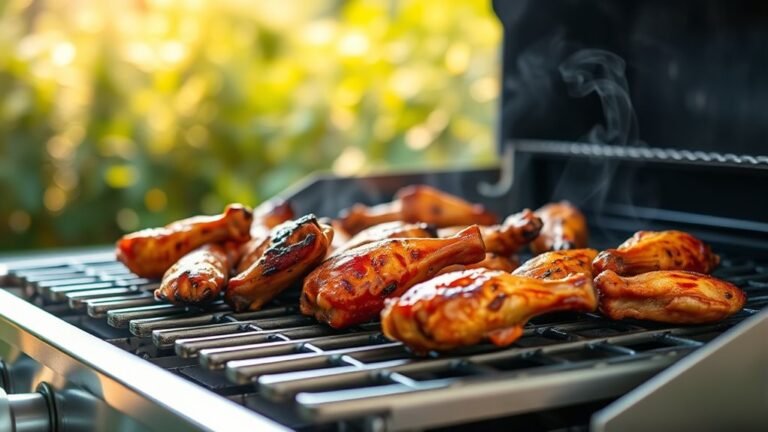 grill chicken wings perfectly