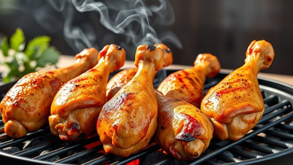 grill drumsticks timing guide