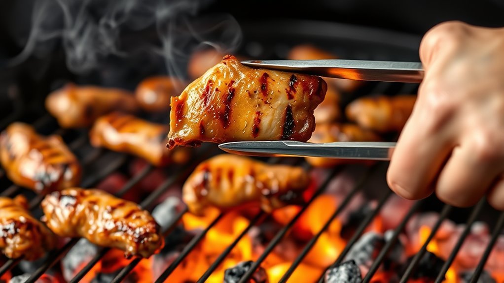 grill flip check finish