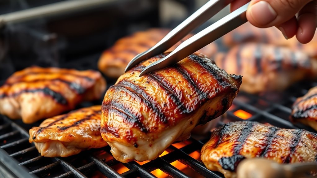 grill flip probe rest