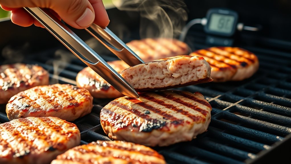 grill flip rest serve