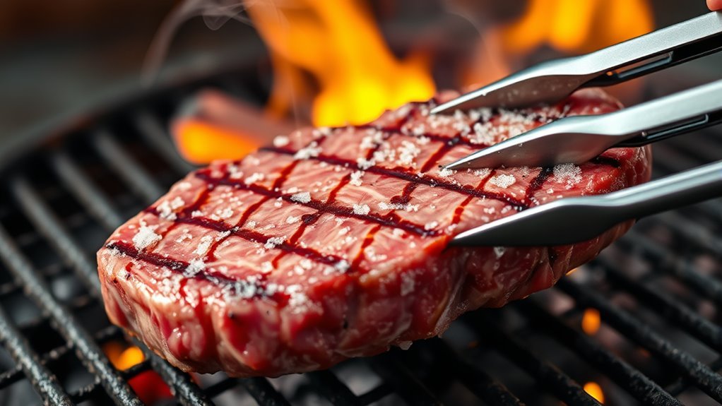 grill frozen steak step by step