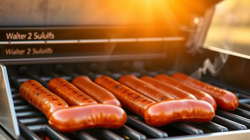 grill hot dogs easily