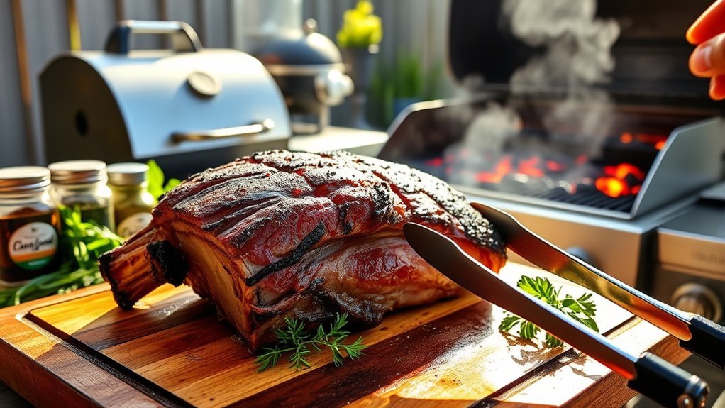 grill juicy prime rib