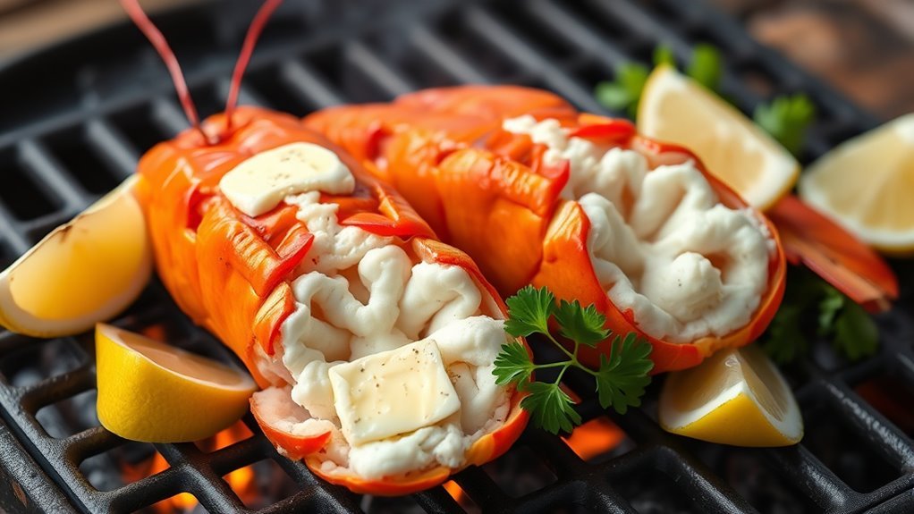 grill lobster tails easily
