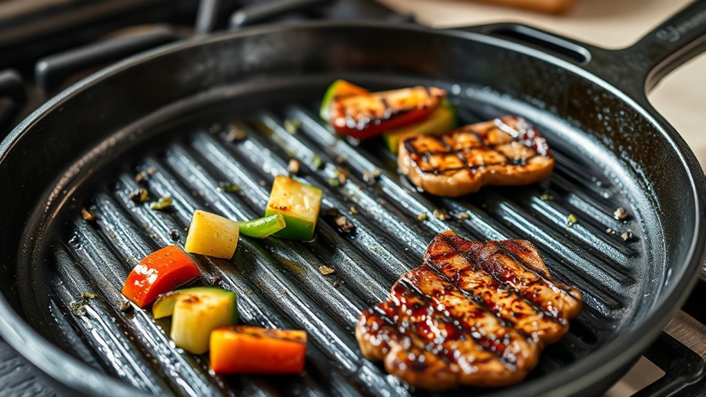 grill pan heat transfer
