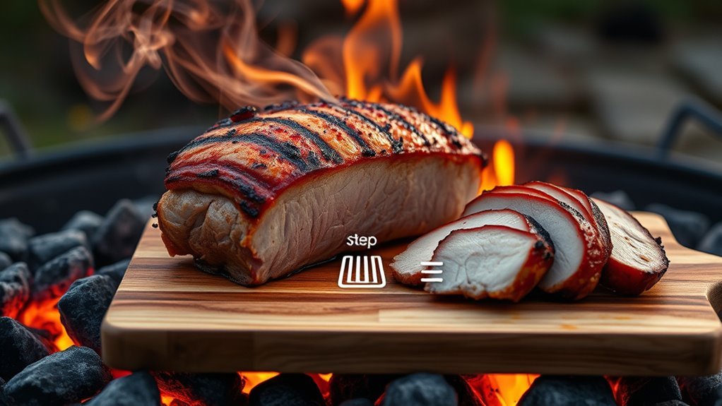 grill pork loin step by step