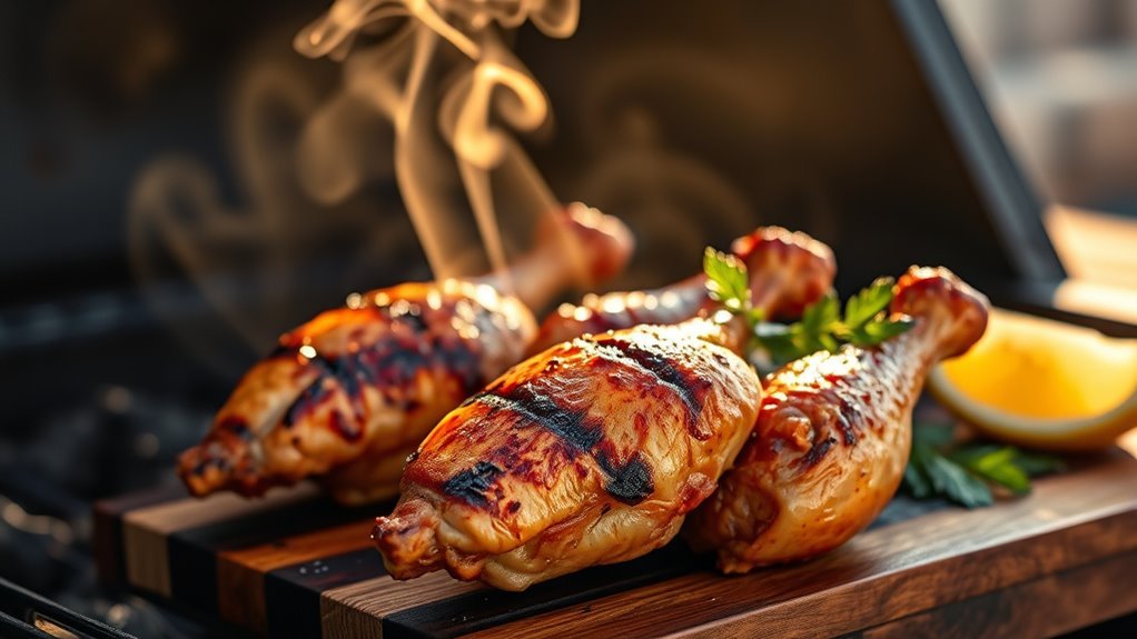 grill rest brush serve
