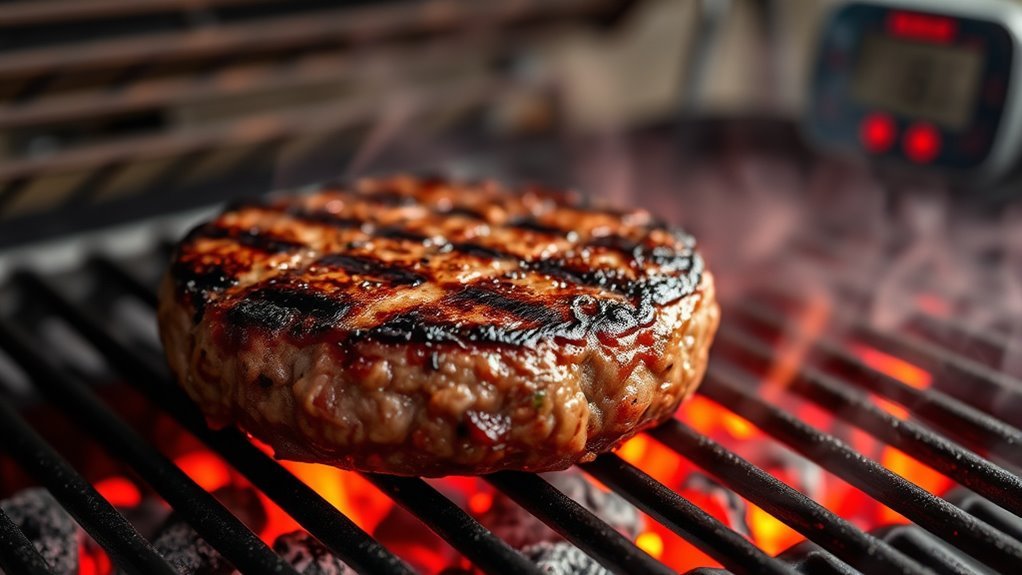 grill safe burger temperatures