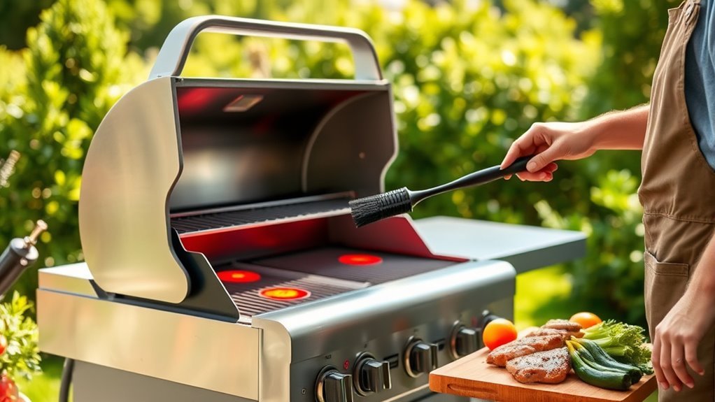 grill safely with proper steps