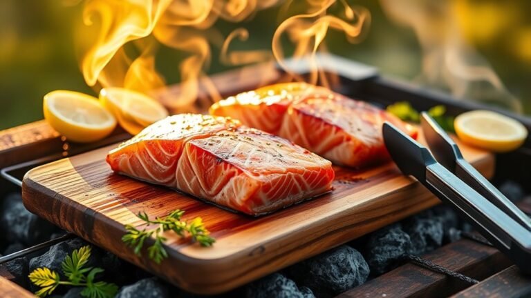 grill salmon smoke technique