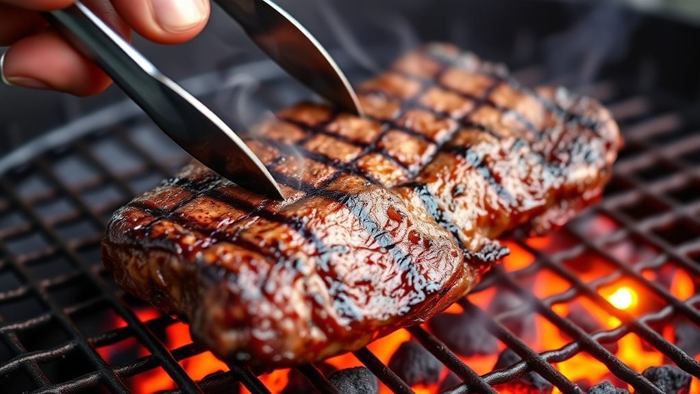 grill sear cook rest